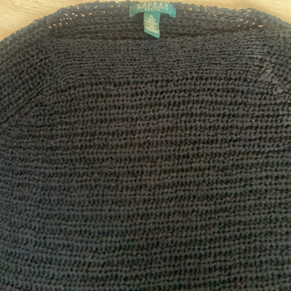 RALPH LAUREN PETITE SWEATER - Picture 2 of 8